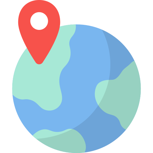 GPS Generic color fill icon