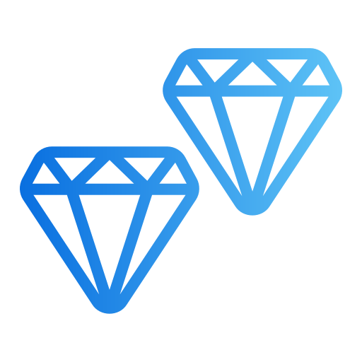 diamants Icône gratuit