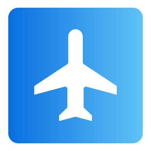 Airport Generic gradient fill icon