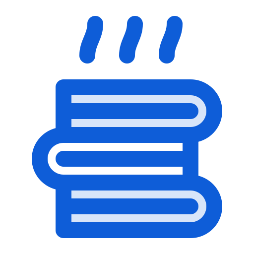 toalla caliente icono gratis