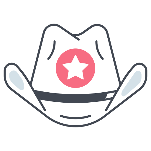 sombrero de vaquero icono gratis