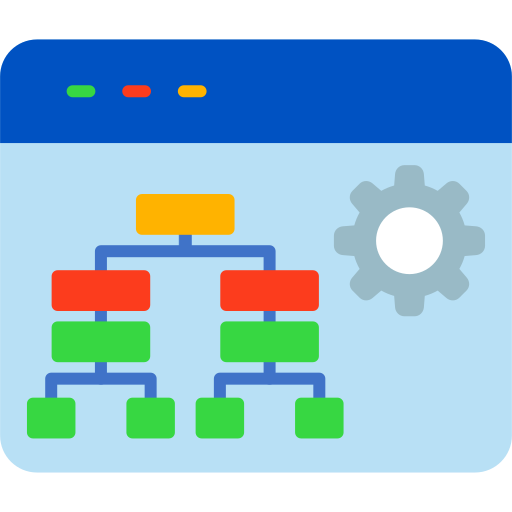 mapa del sitio icono gratis