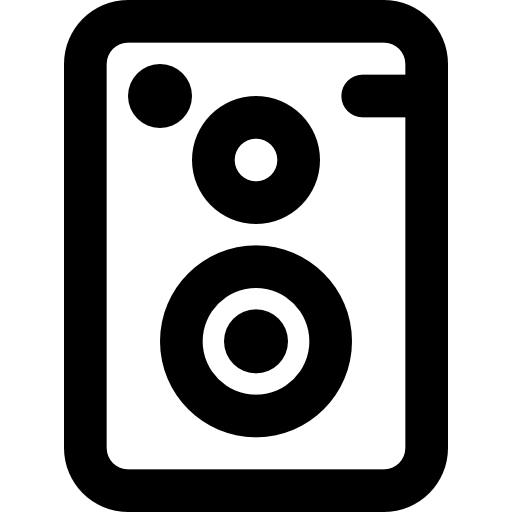 Speaker free icon