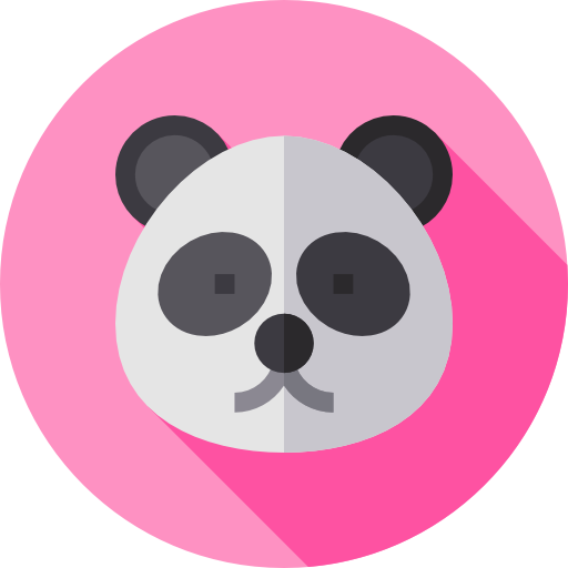 Ícones de panda em SVG, PNG, AI para baixar.