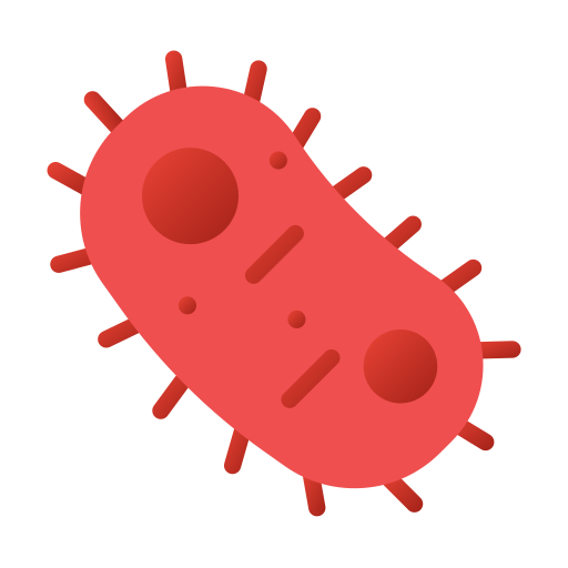 Bacteria free icon Bacteria free icon
