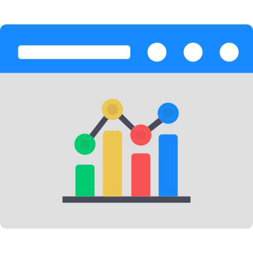 Data Analytics Generic Color Fill Icon 2600