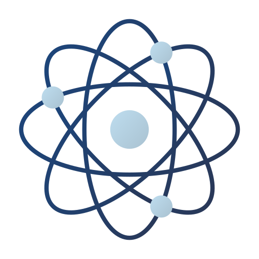 Atom - free icon