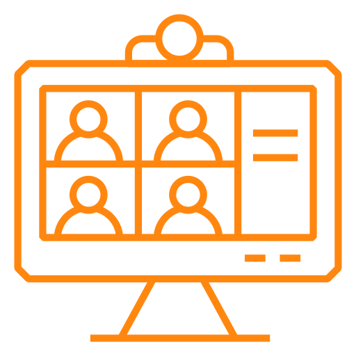 Видео-конференция бесплатно иконка Видео-конференция бесплатно иконка