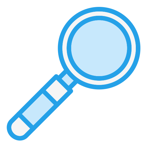 Magnifying glass Generic color lineal-color icon