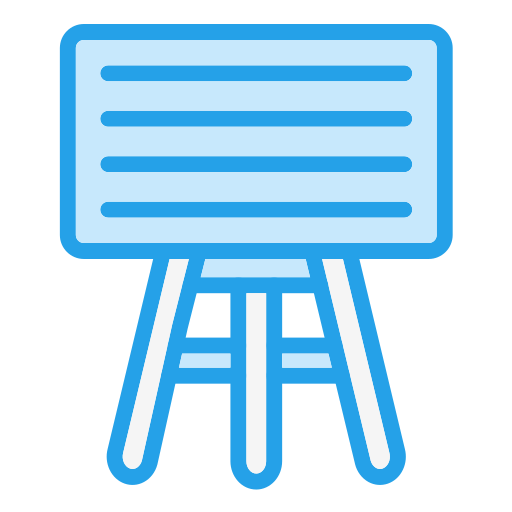 tableau blanc Icône gratuit