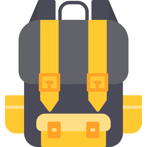 mochila icono gratis