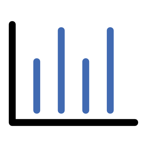 Bar chart free icon Bar chart free icon