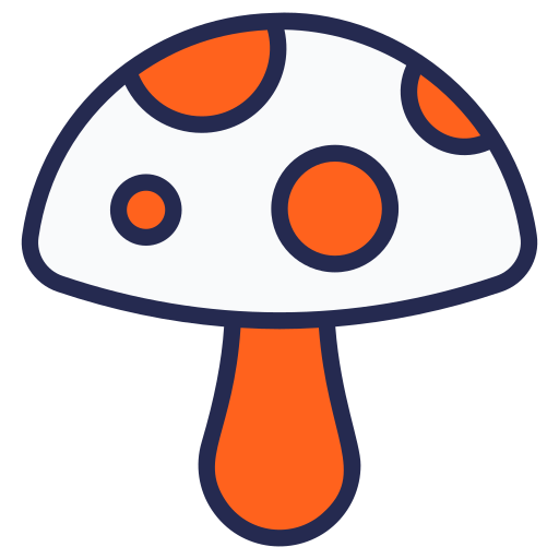 Mushroom Generic color lineal-color icon