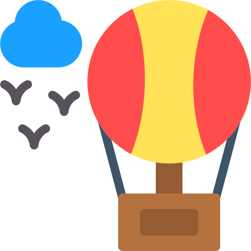 Air Balloon Generic Color Fill Icon