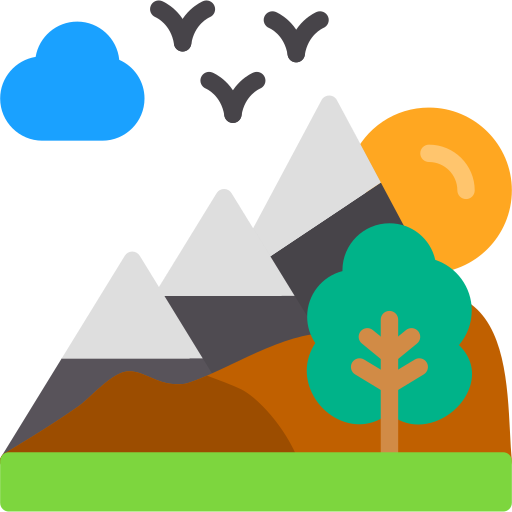 paisaje icono gratis