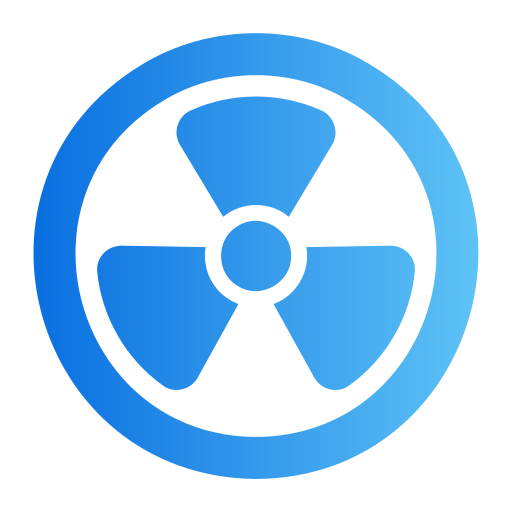 Radiation - free icon