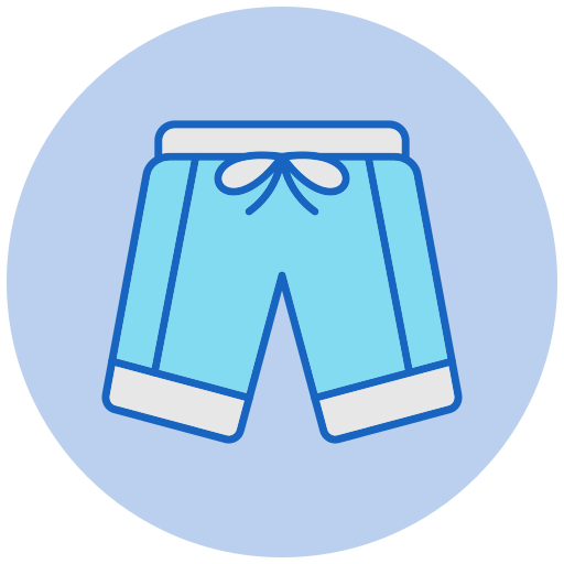 pantalones cortos icono gratis