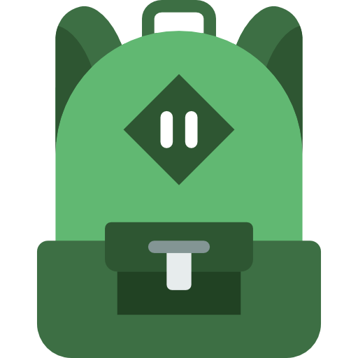 mochila icono gratis