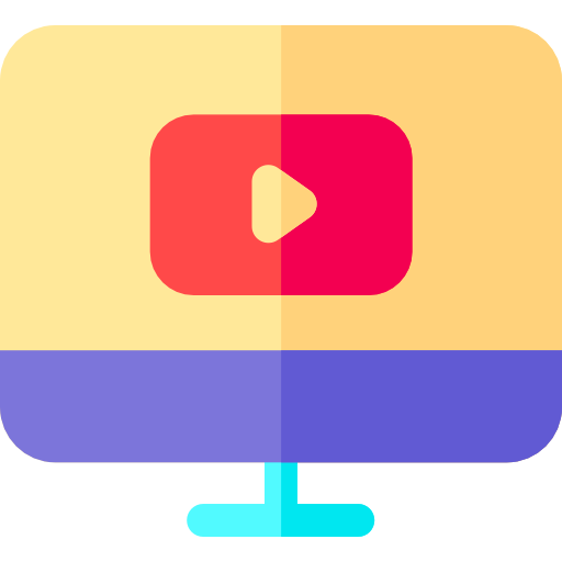 reproductor de video icono gratis