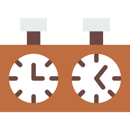 Relógio de xadrez - ícones de jogos grátis