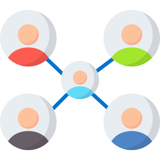 Networking Generic color fill icon