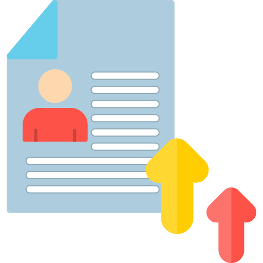 currículum icono gratis