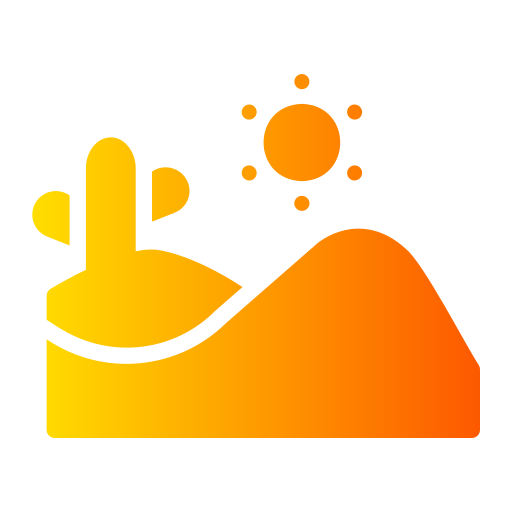 desierto icono gratis