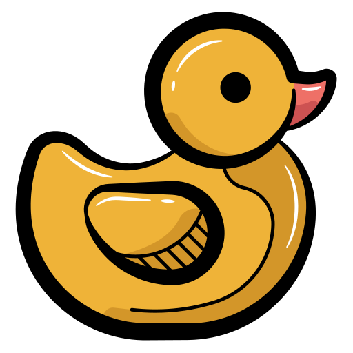 Rubber Duck Generic color hand-drawn icon