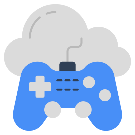 Jogos na nuvem. jogo online para remover. ilustração