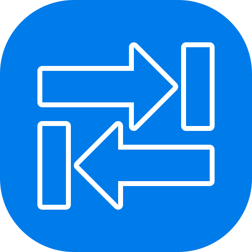 Left and right arrows Generic color fill icon