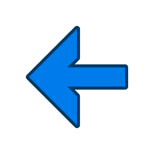 Left Arrow Generic Color Lineal-color Icon