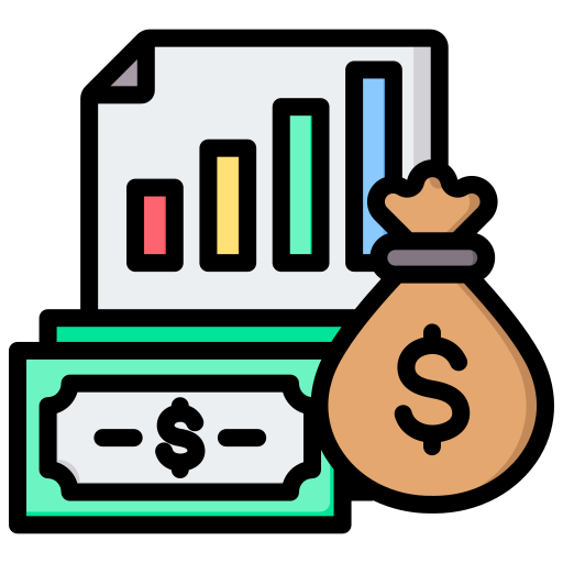 Financial statement free icon