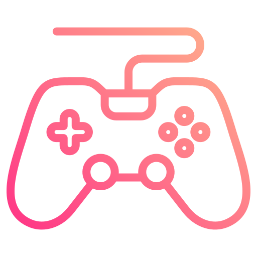 Game controller Generic gradient outline icon