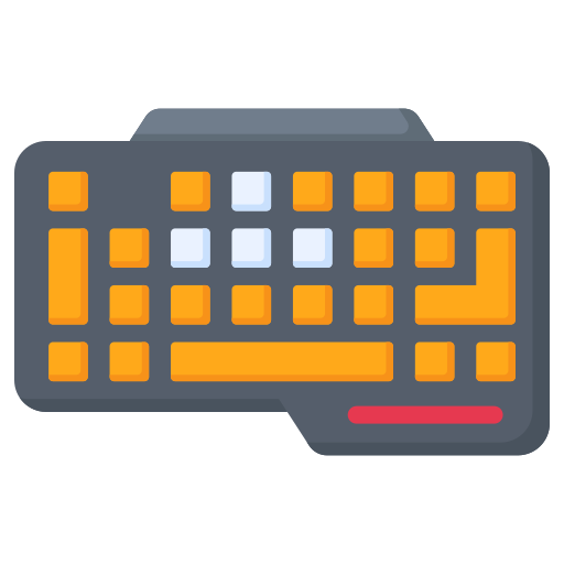 Keyboard free icon