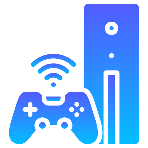 Game console Generic gradient fill icon