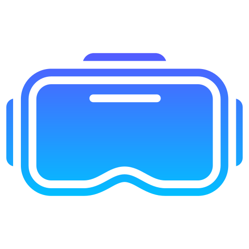 Vr glass Generic gradient fill icon