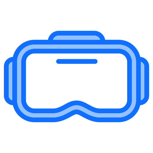 vidrio vr icono gratis