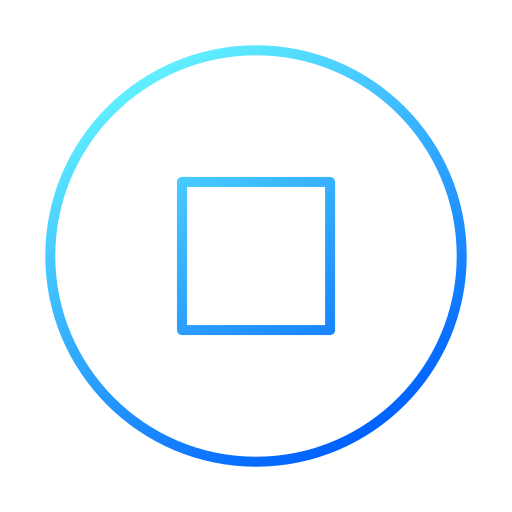 Stop free icon