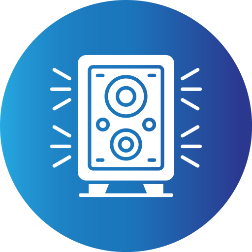 altavoz icono gratis