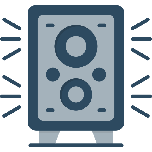 altavoz icono gratis