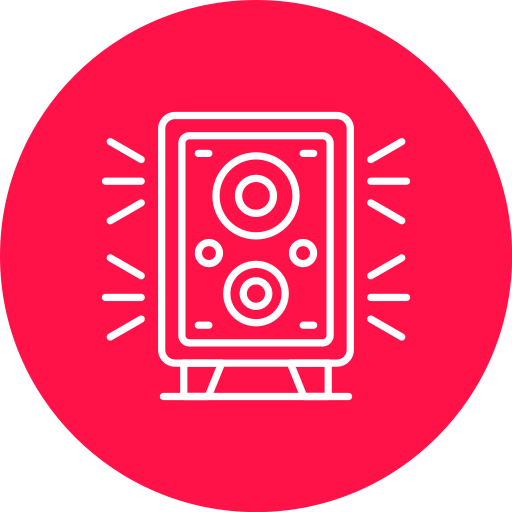 altavoz icono gratis