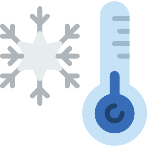 Cold prettycons Flat icon