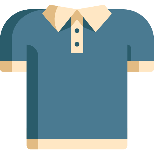 camisa polo icono gratis