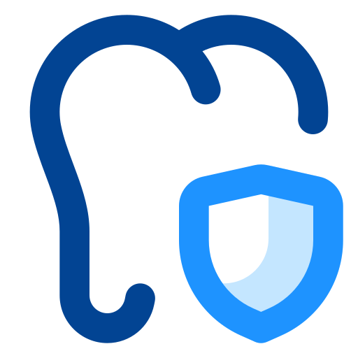 protección dental icono gratis
