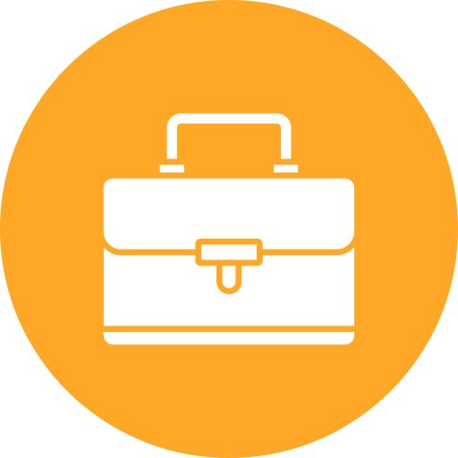 Briefcase Generic color fill icon