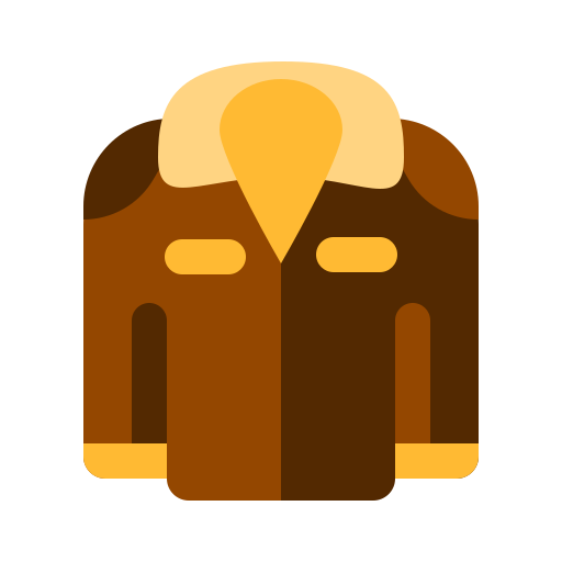 chaqueta de cuero icono gratis