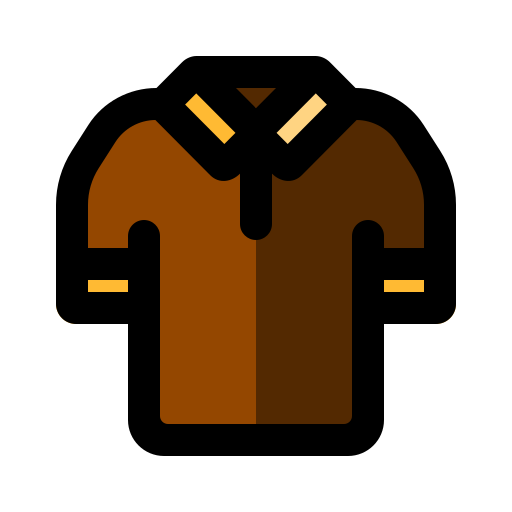 camisa polo icono gratis