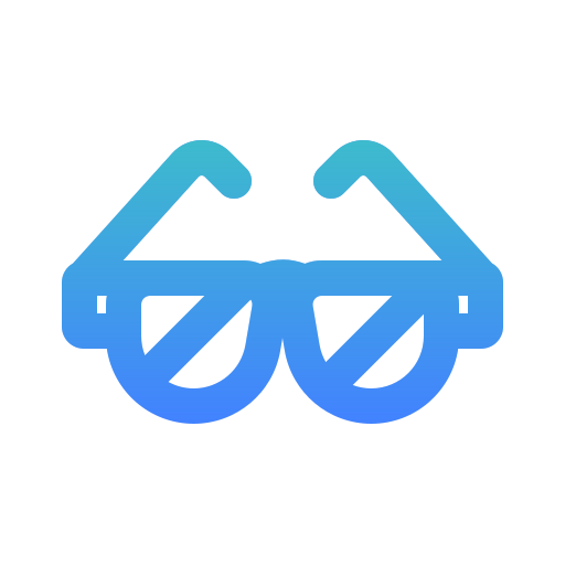des lunettes Icône gratuit