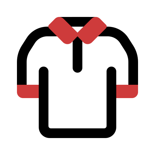 Polo shirt free icon