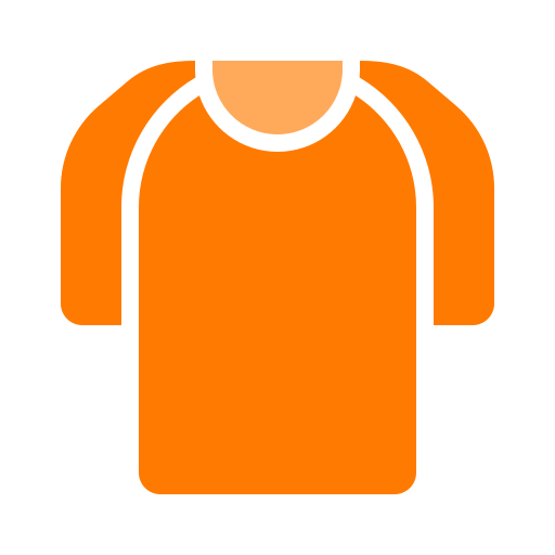 T shirt Generic color fill icon